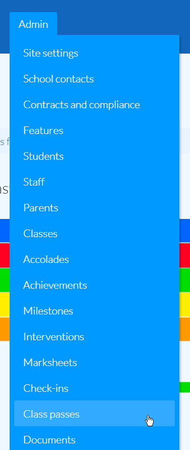 ePraise: Wellbeing Class Passes: An Administrators Guide